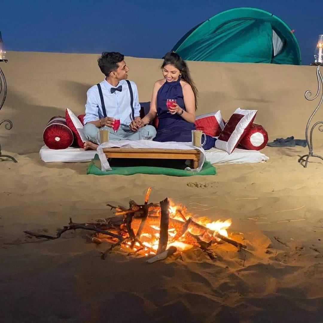 Отель Sam Dunes Desert Safari Camp Джайсалмер Экстерьер фото